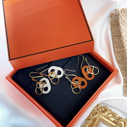[Eternal Jewelry]HM O'MAILLON GOLD EARRINGS