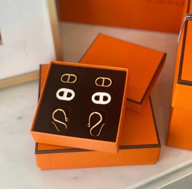 [Eternal Jewelry]HM O'MAILLON GOLD EARRINGS