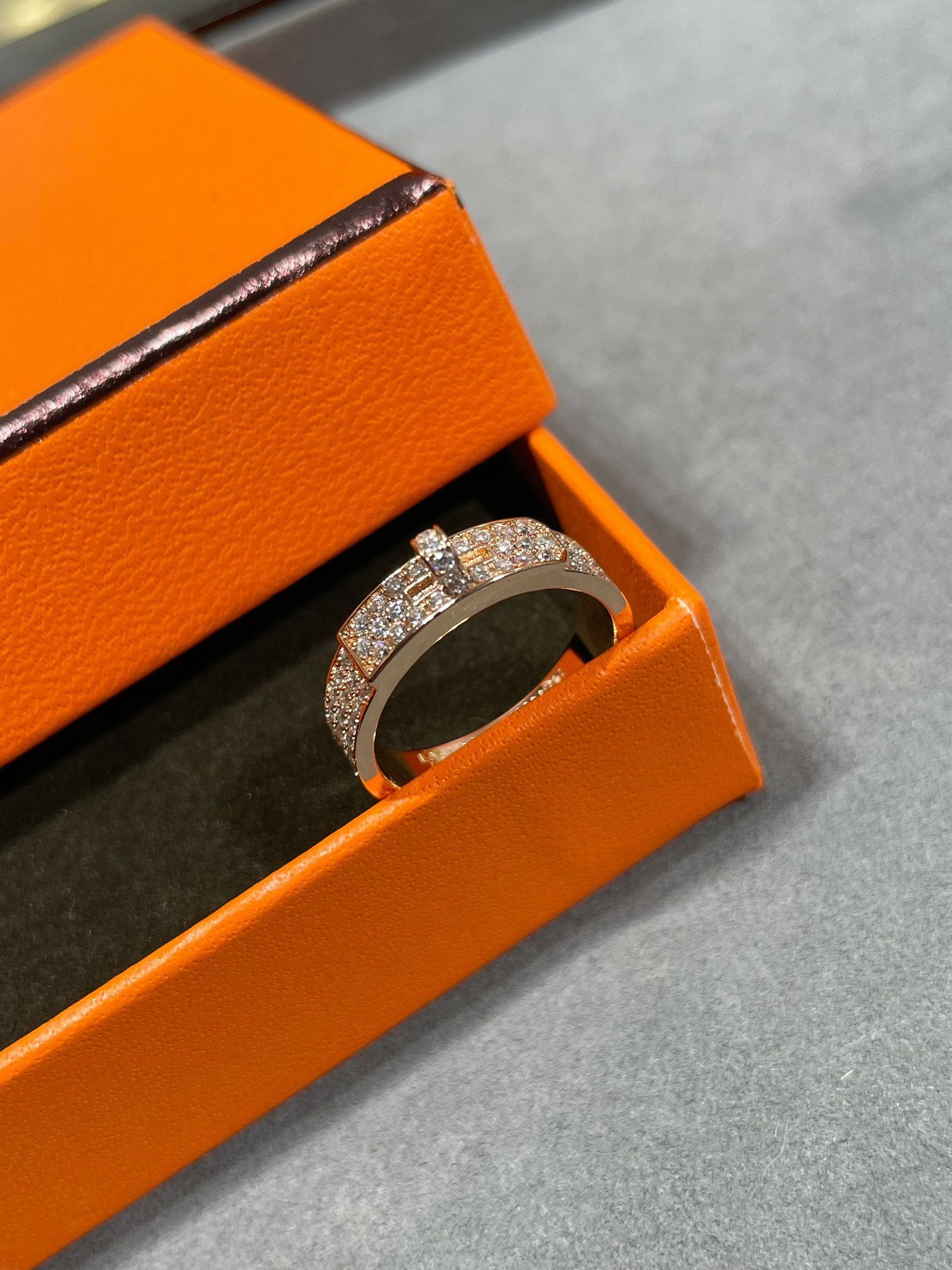 [Eternal Jewelry]KELLY PINK GOLD DIAMOND RING