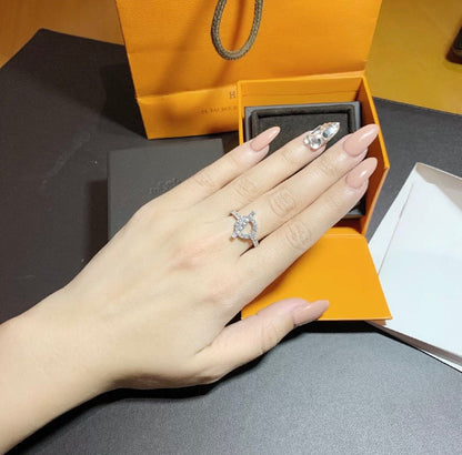 [Eternal Jewelry]ECHAPPEE RING SILVER DIAMOND