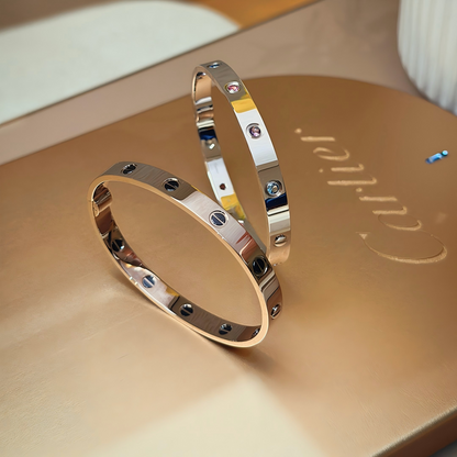 [Eternal jewelry]2026 RAINBOW LOVE BRACELET 6.1MM  10 DIAMONDS