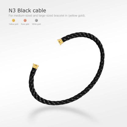 [Eternal Jewelry]FORCE SERIES BRACELET CABLES 50 CHOICES (DIY SELECTION)