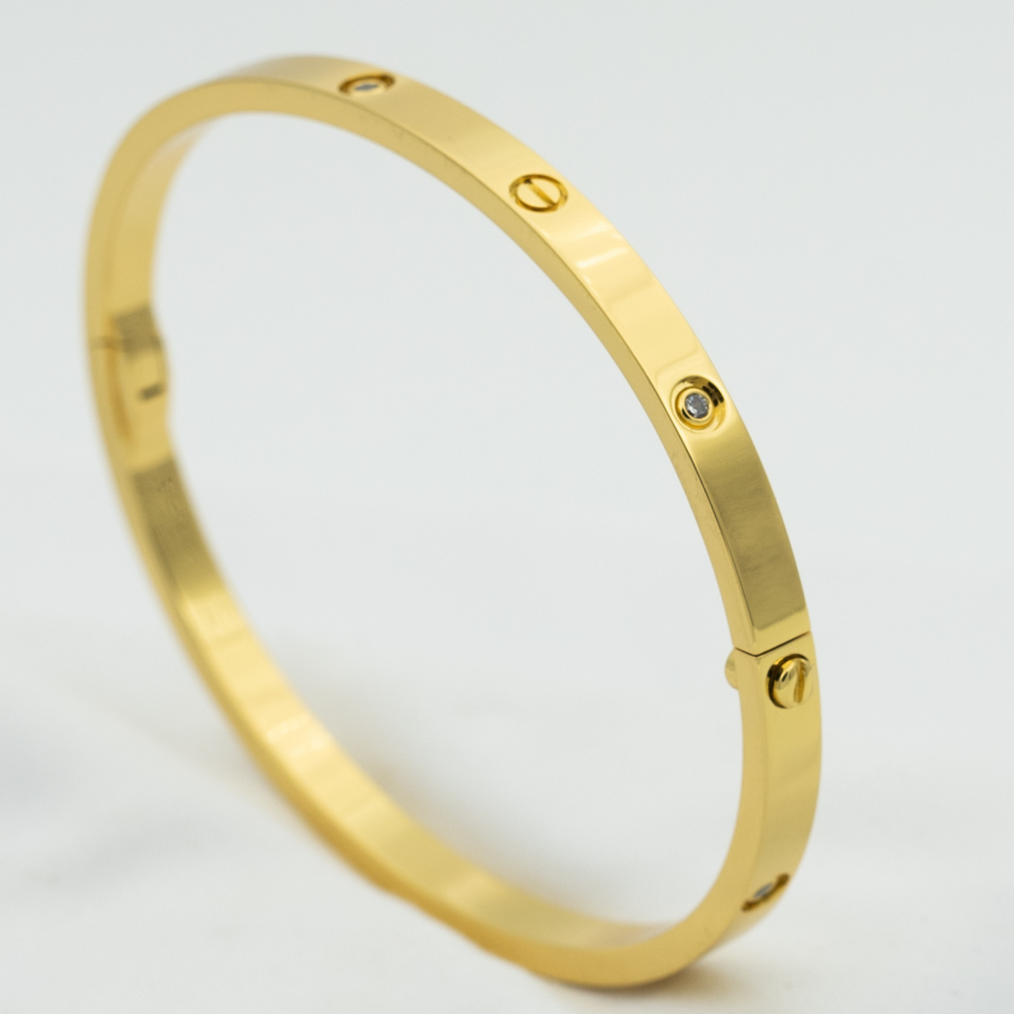 [Eternal Jewelry]LOVE BRACELET 3.65MM 6 DIAMONDS