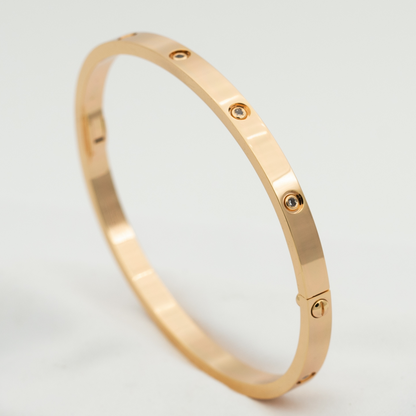 [Eternal Jewelry]LOVE BRACELET 3.65MM 10 DIAMONDS