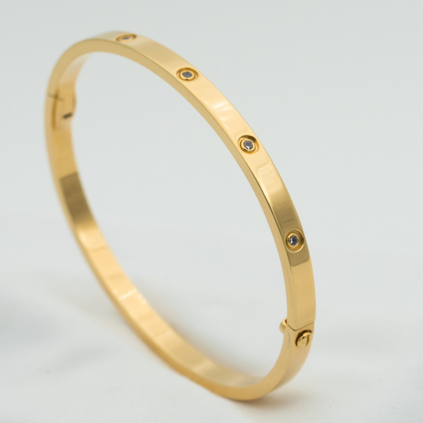 [Eternal Jewelry]LOVE BRACELET 3.65MM 10 DIAMONDS