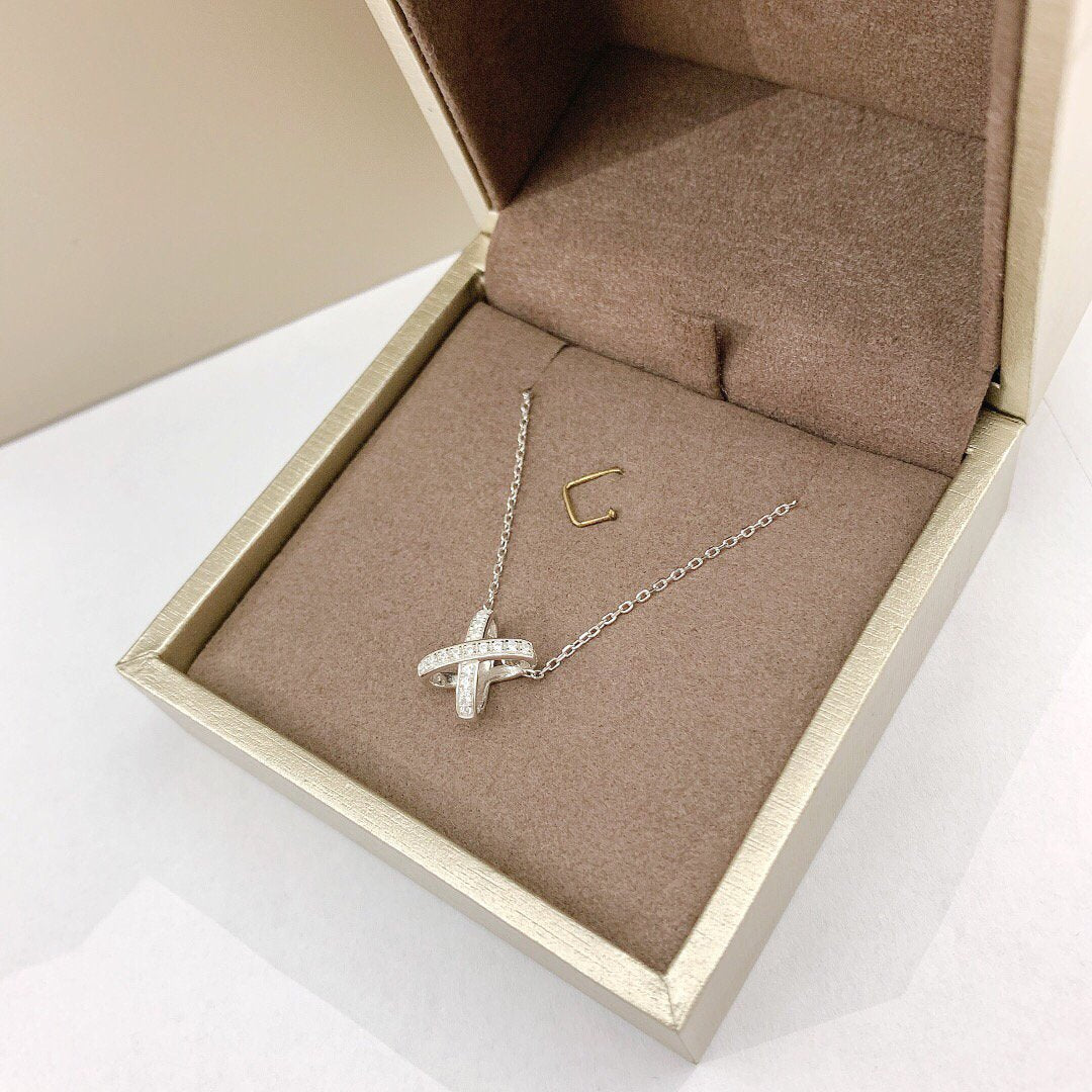[Eternal Jewelry]JEUX DE DIAMOND NECKLACE