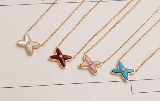 [Eternal Jewelry]JEUX DE NECKLACE 1 DIAMOND