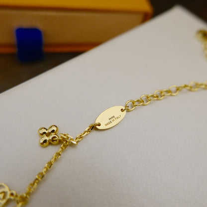 [Eternal Jewelry]BLOOMING SUPPLE NECKLACE BRASS