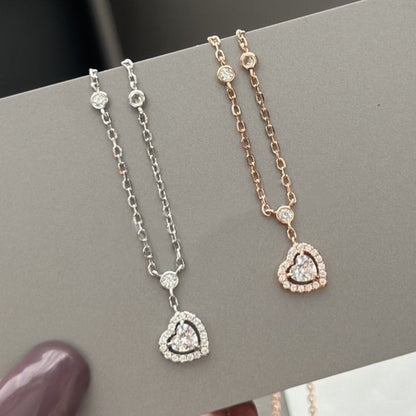 [Eternal jewelry]JOY HEART DIAMOND NECKLACE