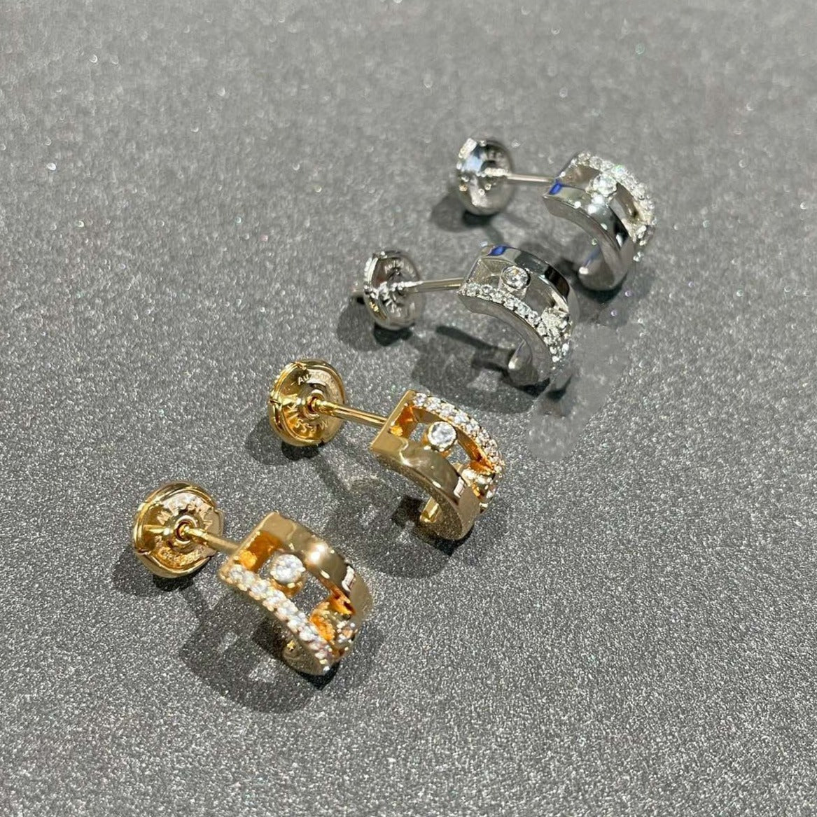 [Eternal jewelry]MOVE ROMANE EARRINGS DIAMOND