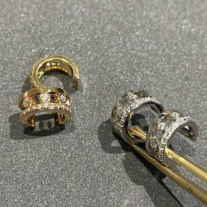 [Eternal jewelry]MOVE ROMANE EARRINGS DIAMOND