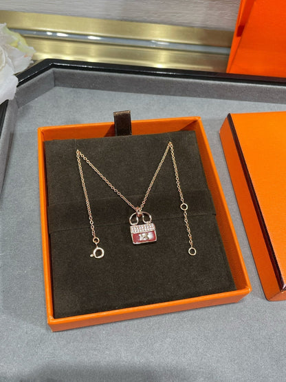 [Eternal Jewelry]H CIRCE MOISSANITE PENDANT NECKLACE GOLD