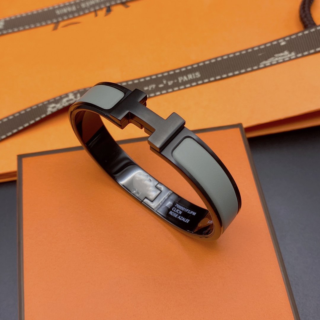 [Eternal Jewelry]CLIC HM SO BLACK GREY BRACELET