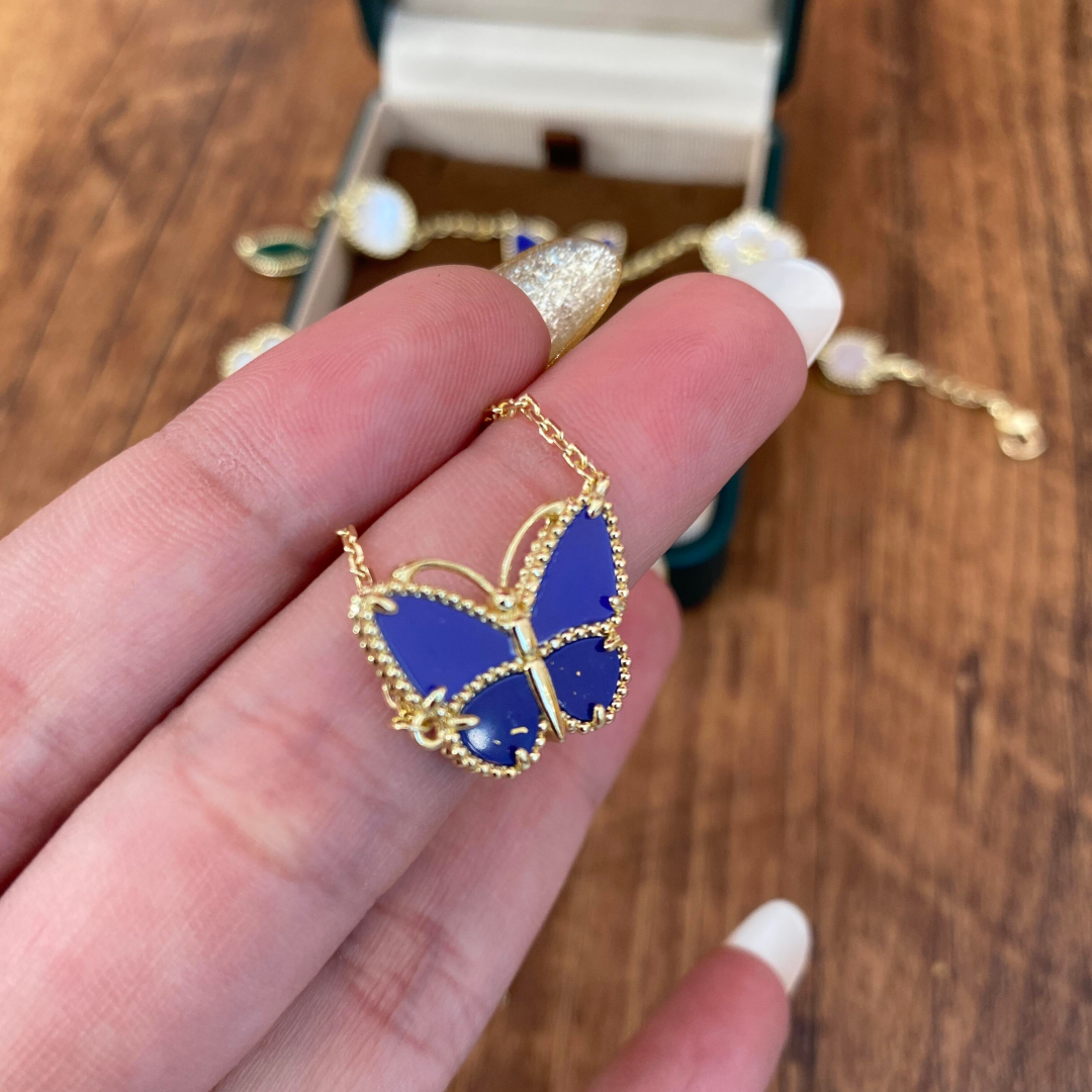 [Eternal jewelry] 2026 NEW LUCKY BUTTERFLY 1 MOTIFS NECKLACE