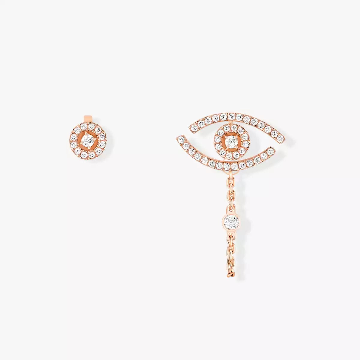 [Eternal jewelry]Lucky Eye Diamond Earrings