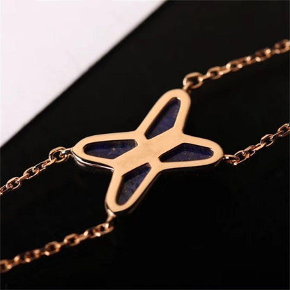[Eternal Jewelry]Hollow Design Four-Leaf Clover Flower Shape Ring