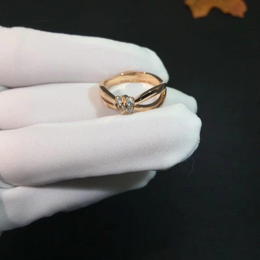 [Eternal Jewelry]LIENS RING PINK GOLD DIAMOND
