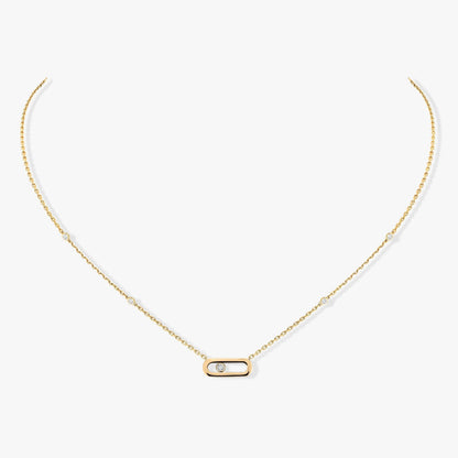 [Eternal jewelry]MOVE UNO DIAMOND NECKLACE