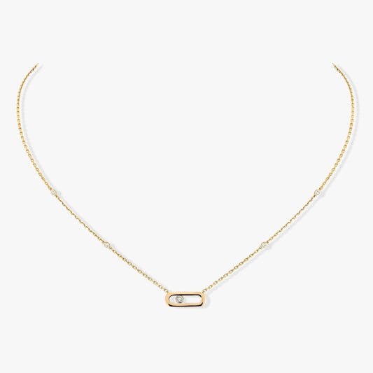 [Eternal jewelry]MOVE UNO DIAMOND NECKLACE