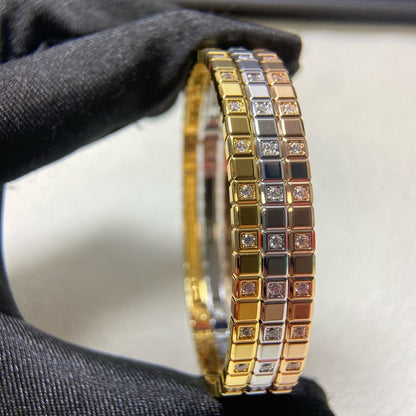 [Eternal Jewelry]Ice Collection Semi-Diamond-Set Bracelet