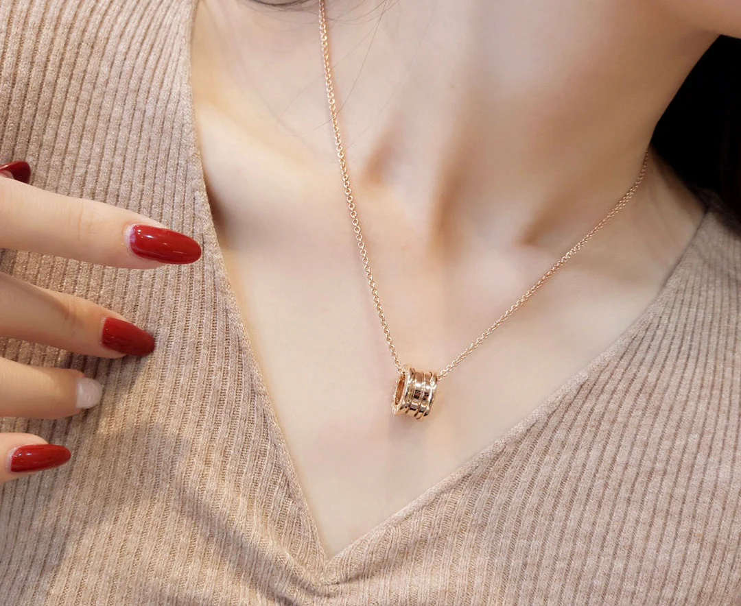 [Eternal Jewelry]ZERO 1 PINK GOLD NECKLACE