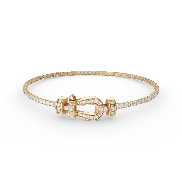 [Eternal Jewelry]FORCE  HORSESHOE  DIAMOND TENNIS BRACELET