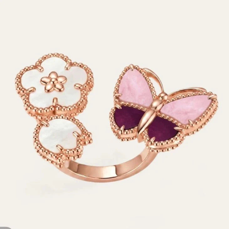 [Eternal jewelry]26 NEW CLOVER LUCKY LIGHT PURPLE SET