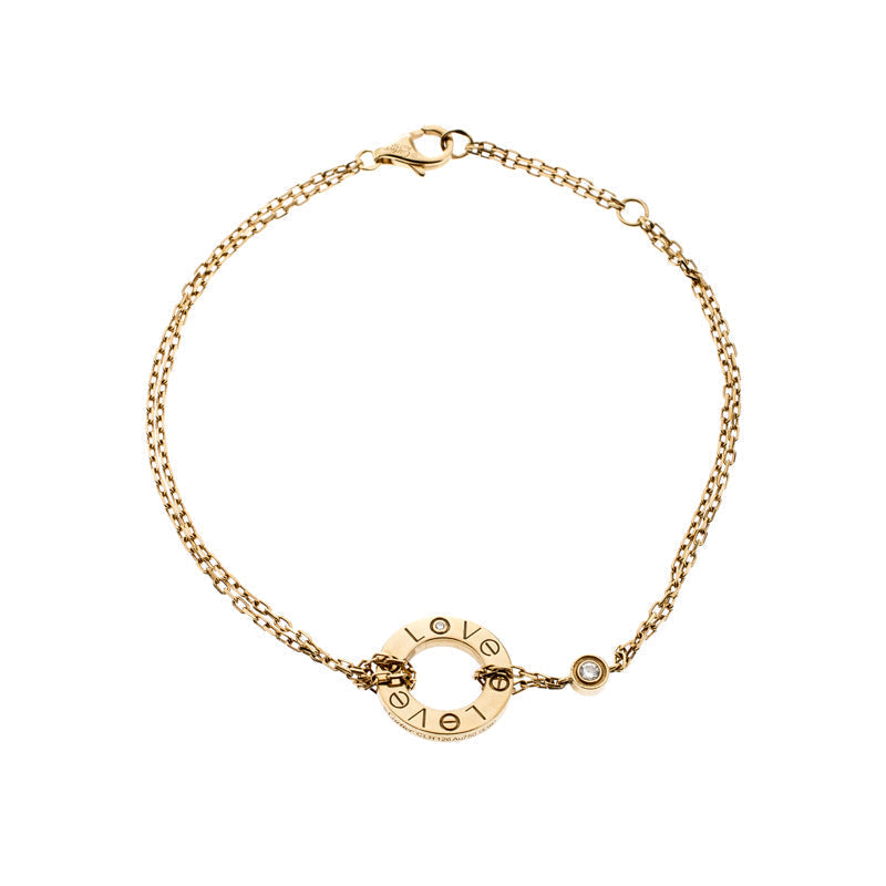 ¡®Eternal Jewelry¡¯LOVE BRACELET 2 DIAMOND