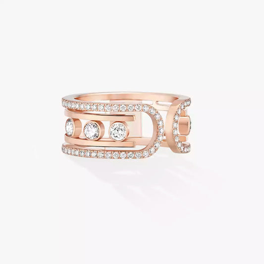 [Eternal jewelry]Move 10th Diamond Ring in Gold