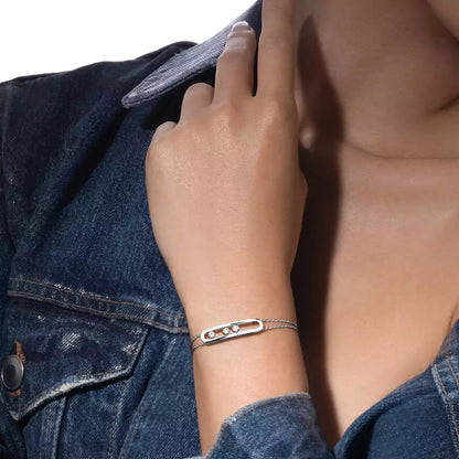 [Eternal jewelry]Lucky Eye Diamond Bracelet