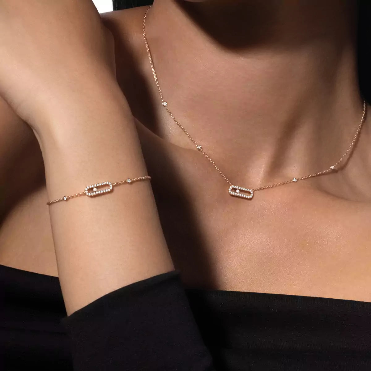 [Eternal jewelry]Move Uno Necklace