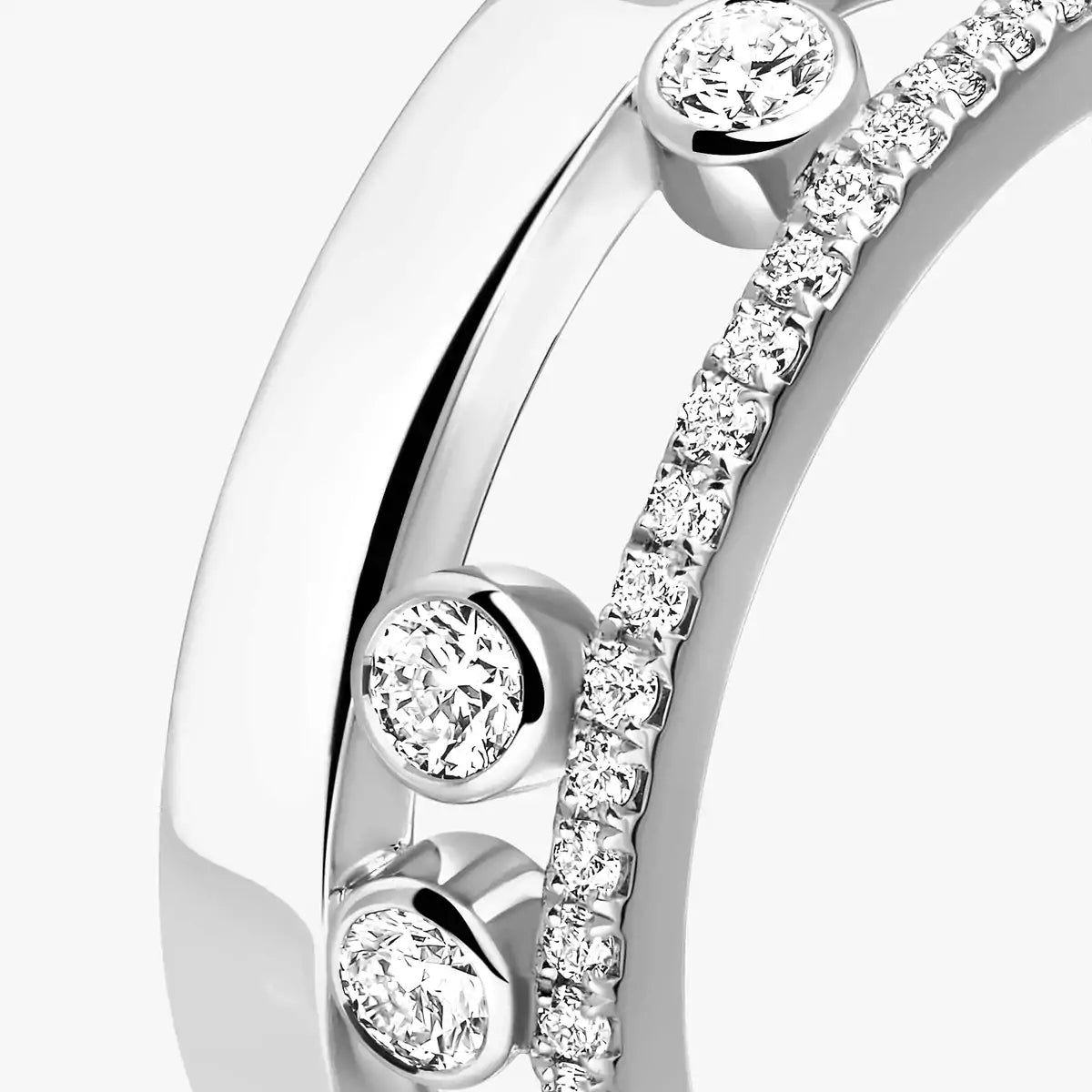 [Eternal jewelry]Move Romane Diamond Ring