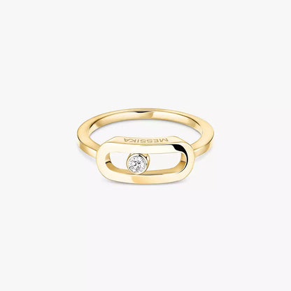 [Eternal jewelry]Move Uno Diamond Ring in Gold