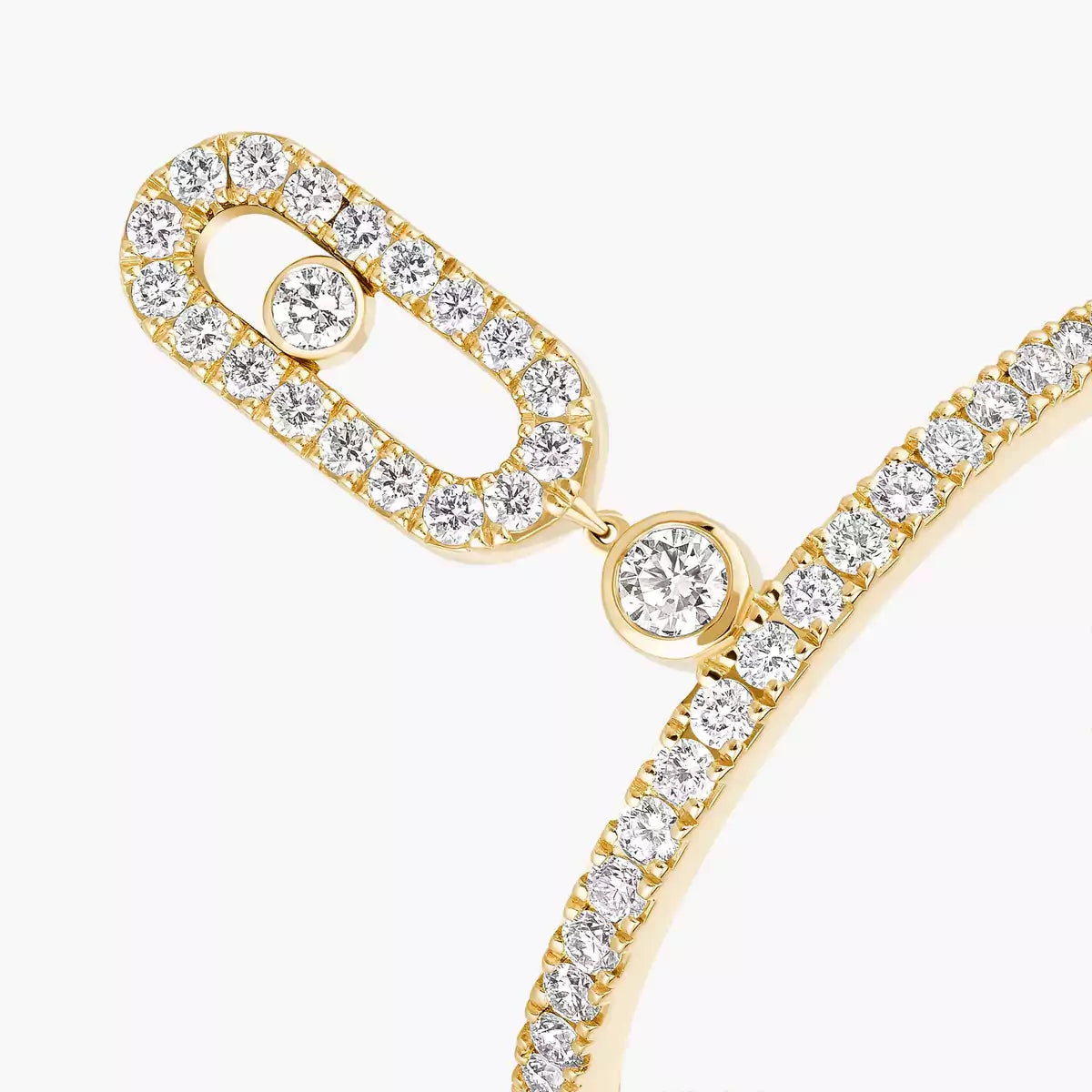 [Eternal jewelry]Move Uno Diamond Ring