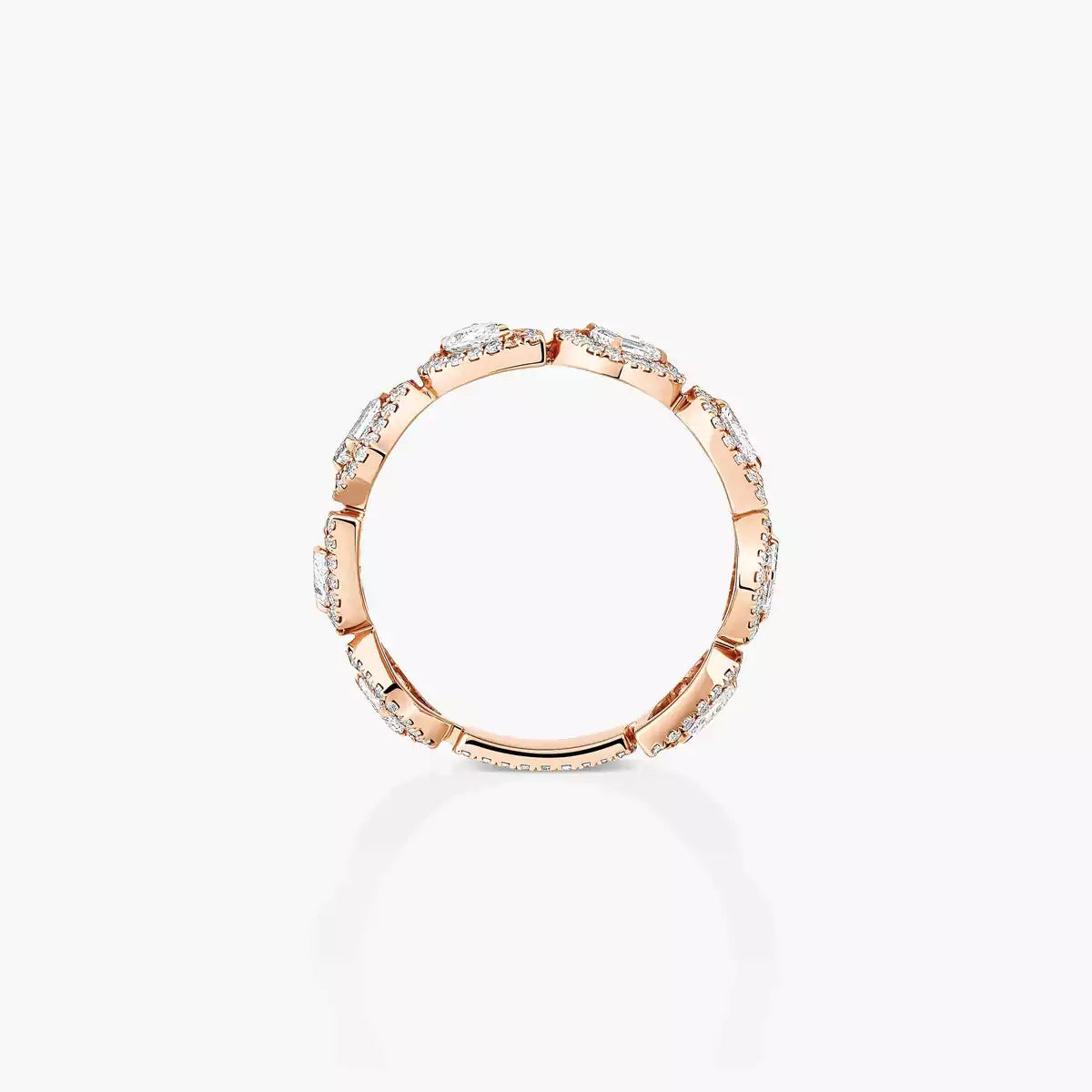 [Eternal jewelry]Diamond Wedding Ring My Twin