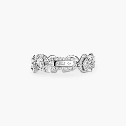 [Eternal jewelry]Diamond Wedding Ring My Twin