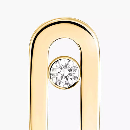 [Eternal jewelry]Move Uno Diamond Stud Earrings