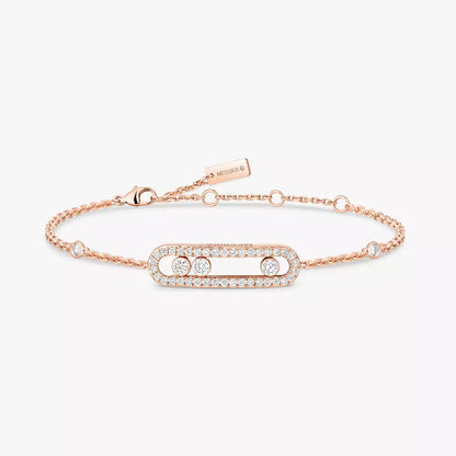[Eternal jewelry]Pavé Baby Move Diamond Bracelet