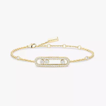 [Eternal jewelry]Pavé Baby Move Diamond Bracelet