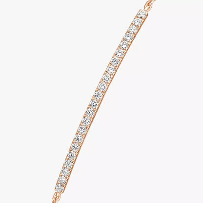 [Eternal jewelry]Diamond Thin Bangle 0.15ct My Twin Toi & Moi