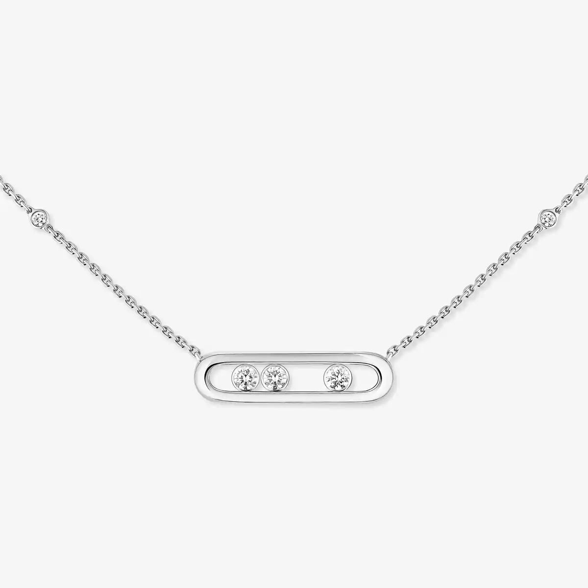 [Eternal jewelry] Baby Move Gold Diamond Necklace