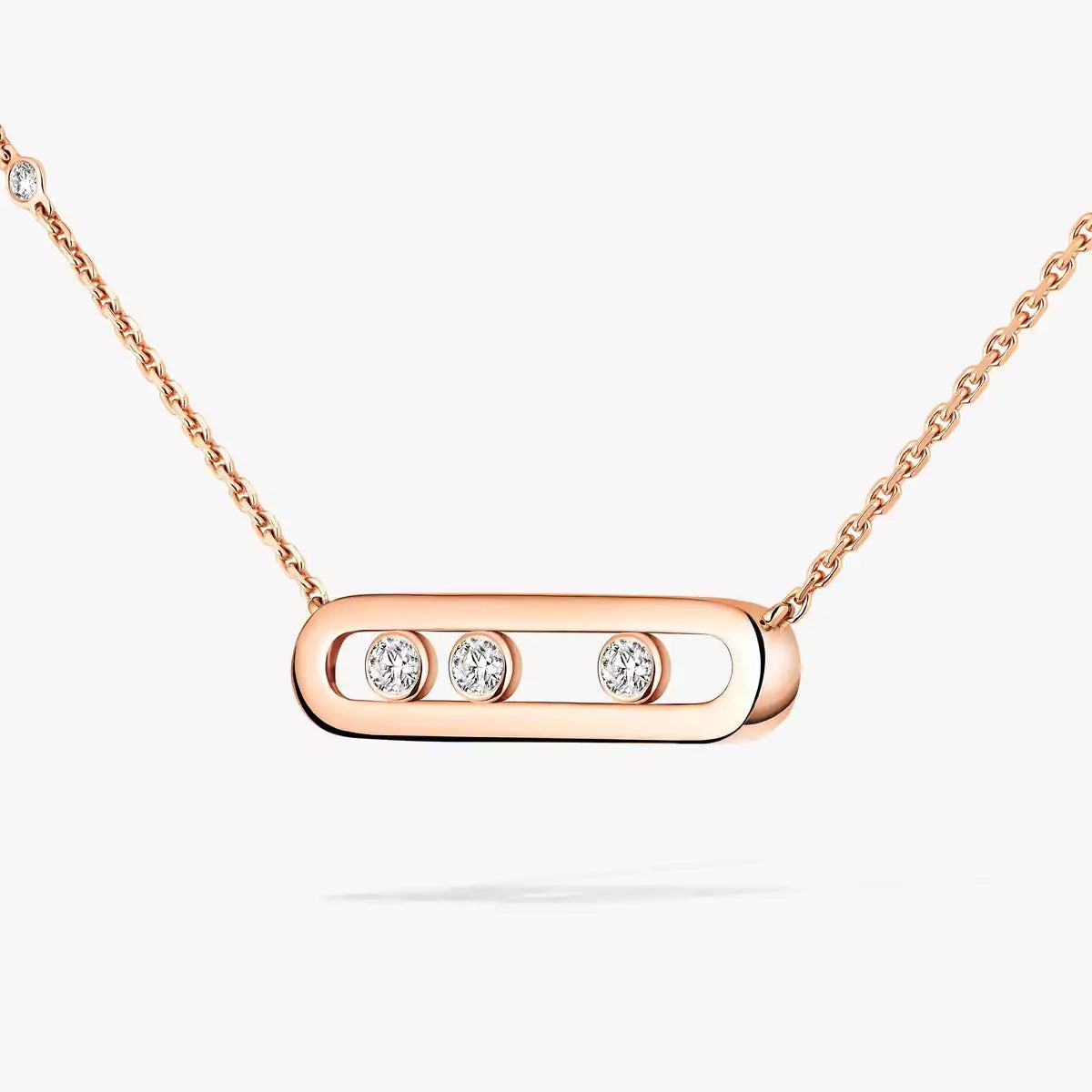 [Eternal jewelry] Baby Move Gold Diamond Necklace