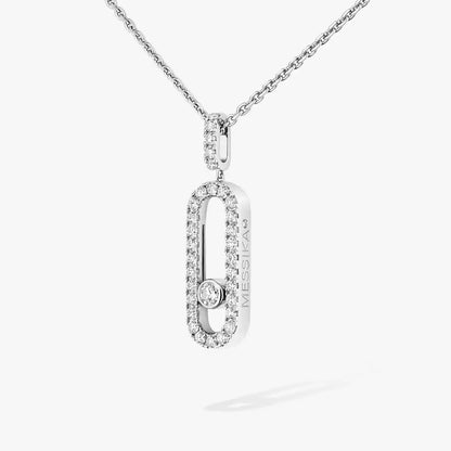 [Eternal jewelry]Move Uno Diamond Necklace in Rose Gold