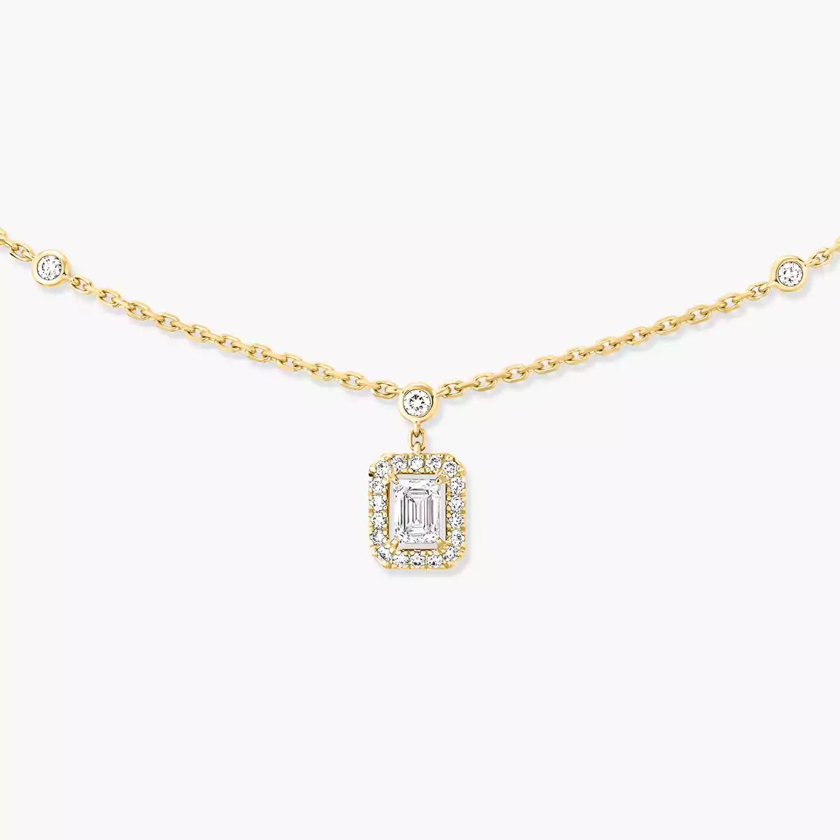 [Eternal jewelry]My Twin Diamond Necklace in Silver
