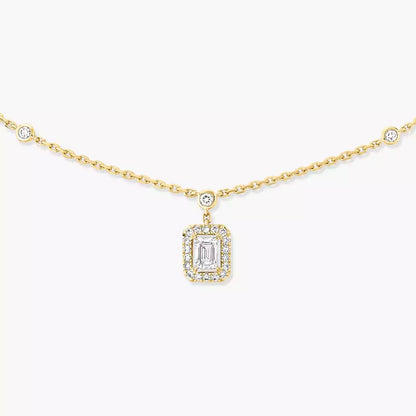 [Eternal jewelry]My Twin Diamond Necklace in Silver