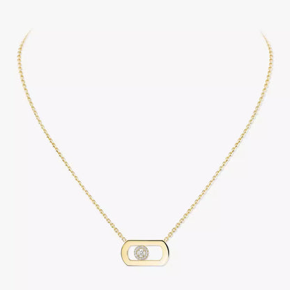 [Eternal jewelry]So Move Diamond Necklace in Gold