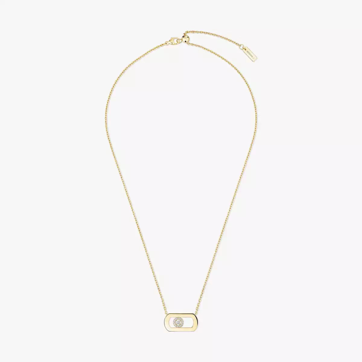 [Eternal jewelry]So Move Diamond Necklace in Gold