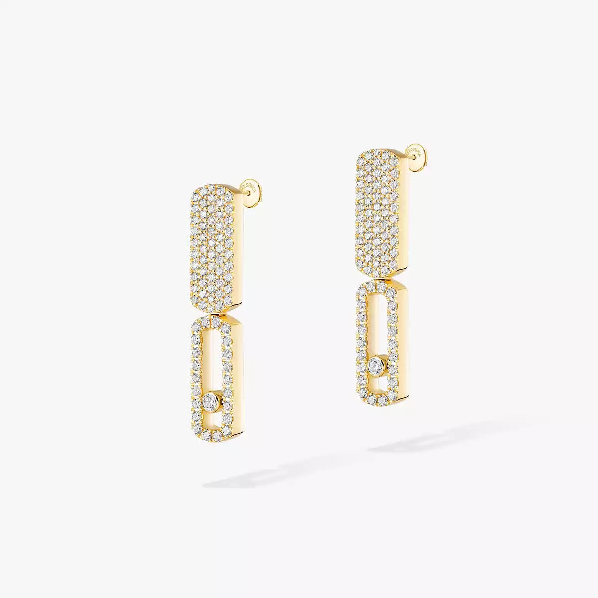 [Eternal jewelry]Imperial Move SM Diamond Earrings