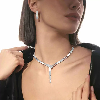 [Eternal jewelry]Imperial Move SM Diamond Earrings