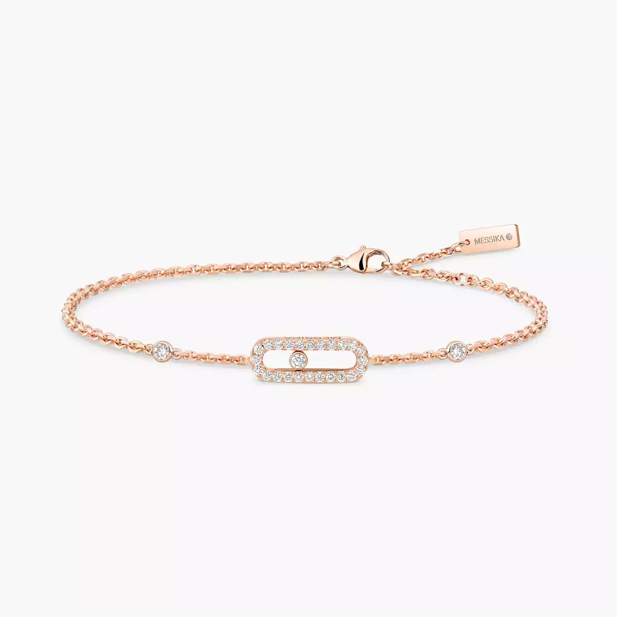 [Eternal jewelry]Move Uno Diamond Bracelet